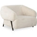 Devlin White Lounge Chair